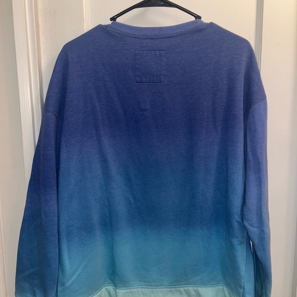 Hollister Blue Ombre Sweatshirt - Picture 4 of 4